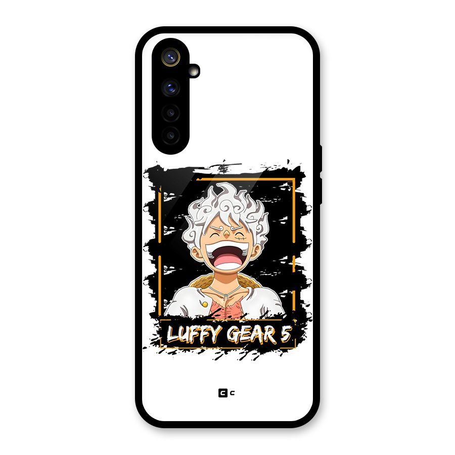 Luffy Gear 5 Glass Back Case for Realme 6
