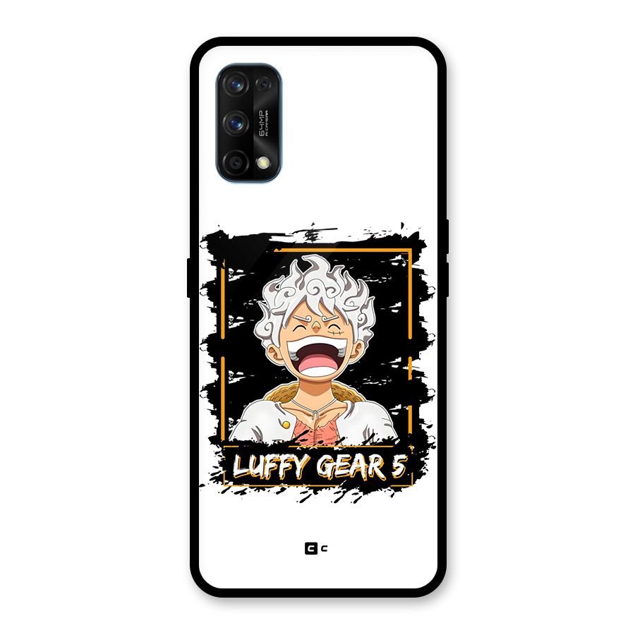 Luffy Gear 5 Glass Back Case for Realme 7 Pro