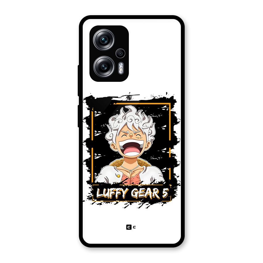 Luffy Gear 5 Glass Back Case for Redmi K50i