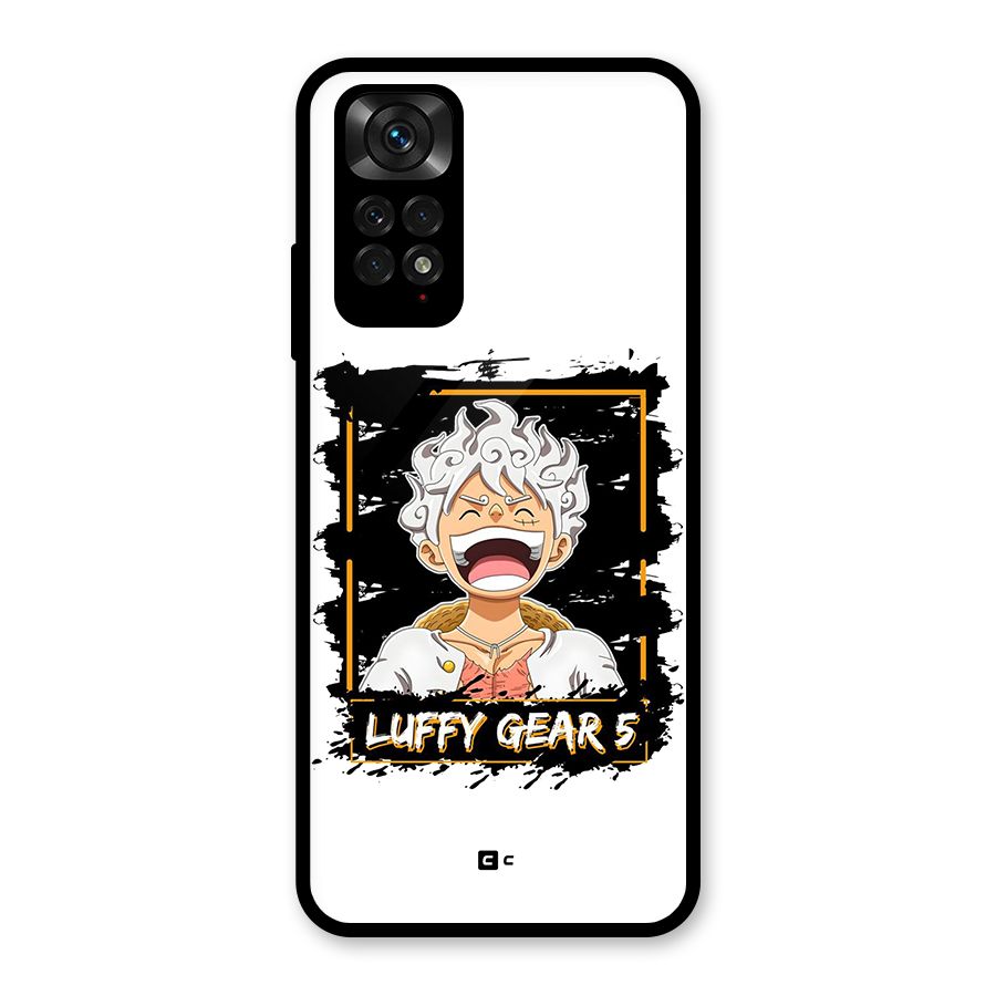 Luffy Gear 5 Glass Back Case for Redmi Note 11S