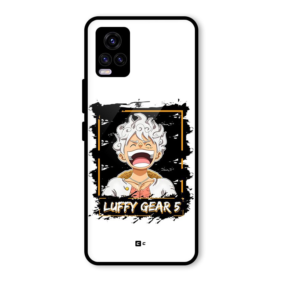 Luffy Gear 5 Glass Back Case for Vivo V20 2021