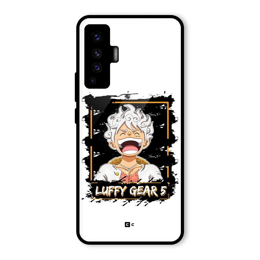 Luffy Gear 5 Glass Back Case for Vivo X50