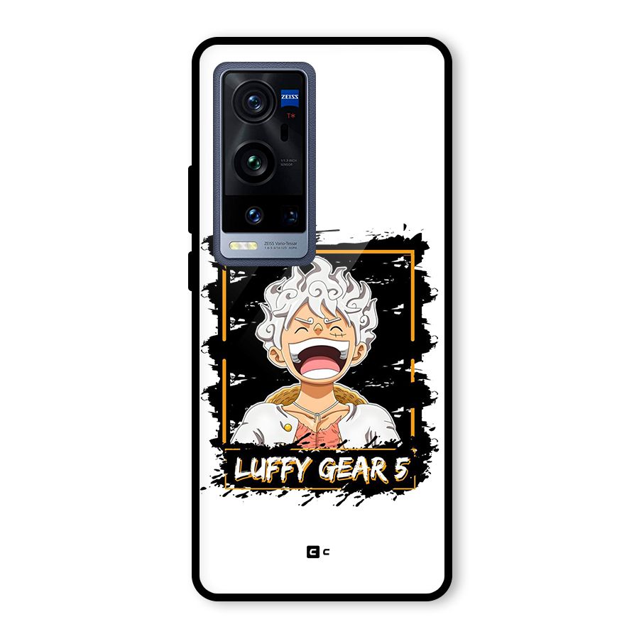 Luffy Gear 5 Glass Back Case for Vivo X60 Pro Plus