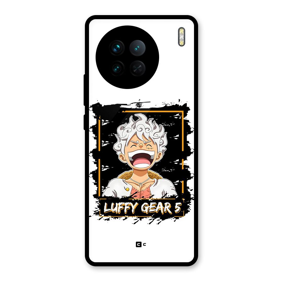 Luffy Gear 5 Glass Back Case for Vivo X90