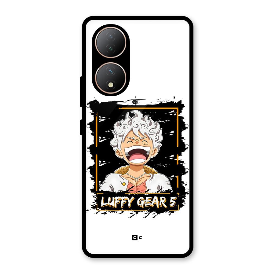 Luffy Gear 5 Glass Back Case for Vivo Y100