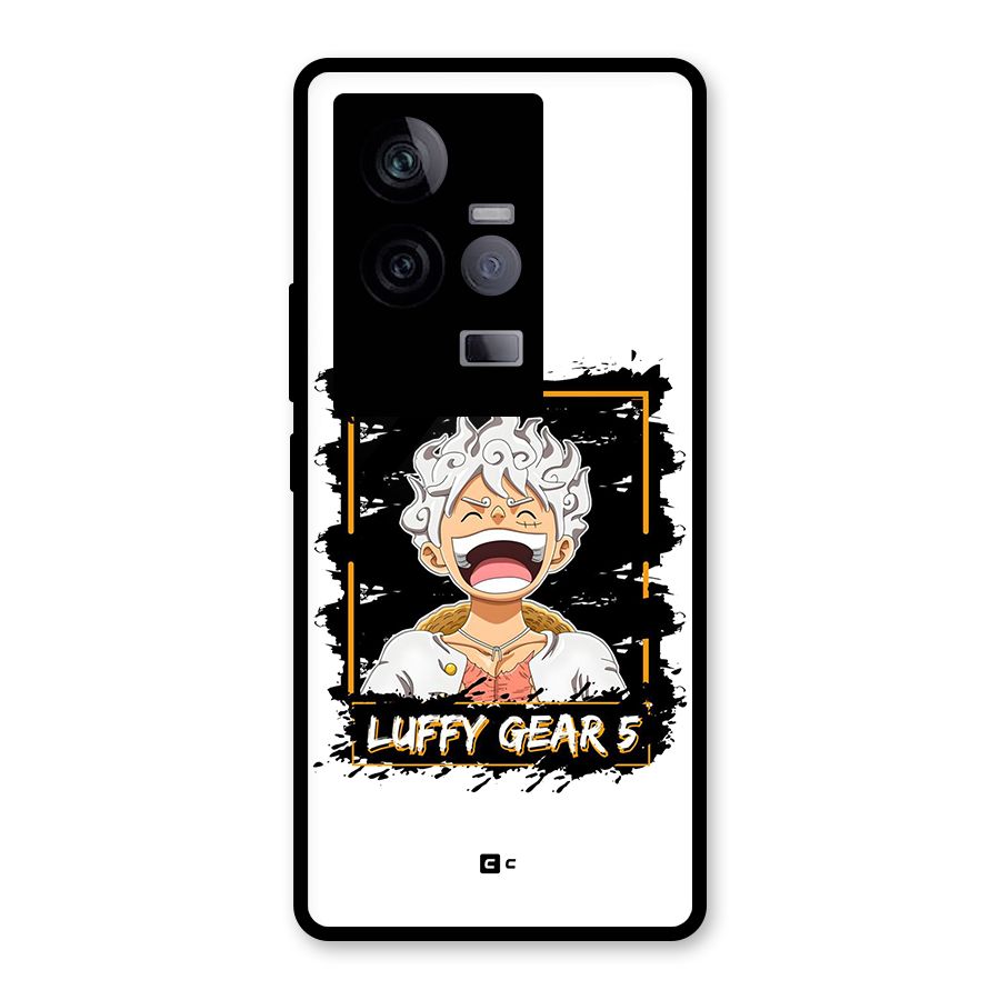 Luffy Gear 5 Glass Back Case for Vivo iQOO 11 5G