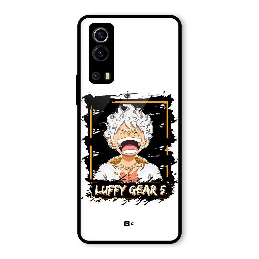 Luffy Gear 5 Glass Back Case for Vivo iQOO Z3