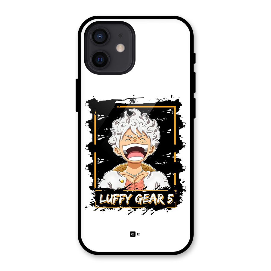 Luffy Gear 5 Glass Back Case for iPhone 12
