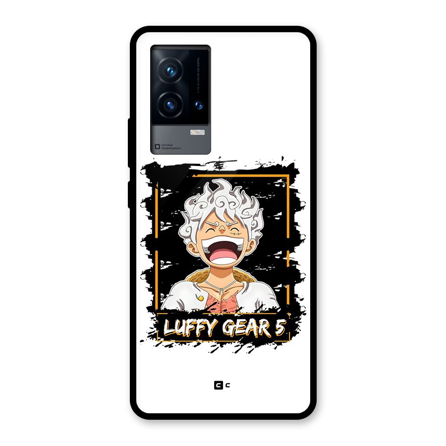 Luffy Gear 5 Glass Back Case for iQOO 9 5G