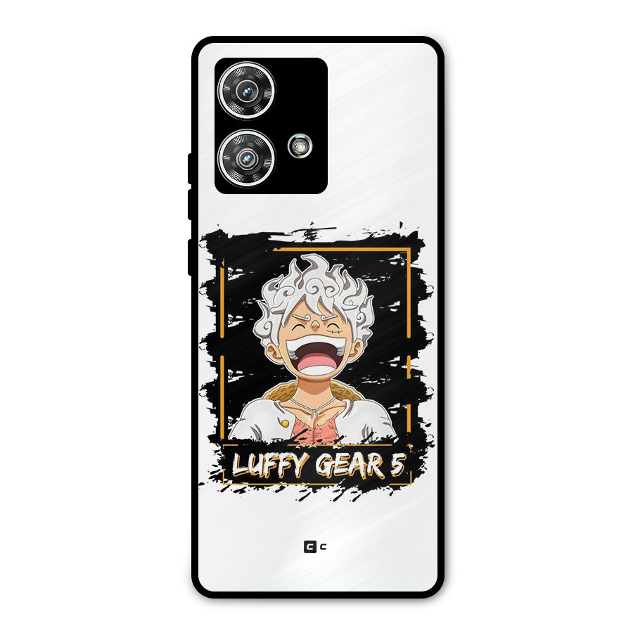 Luffy Gear 5 Metal Back Case for Motorola Edge 40 Neo
