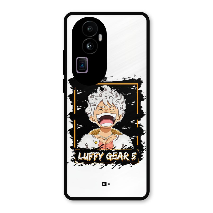 Luffy Gear 5 Metal Back Case for Oppo Reno10 Pro Plus