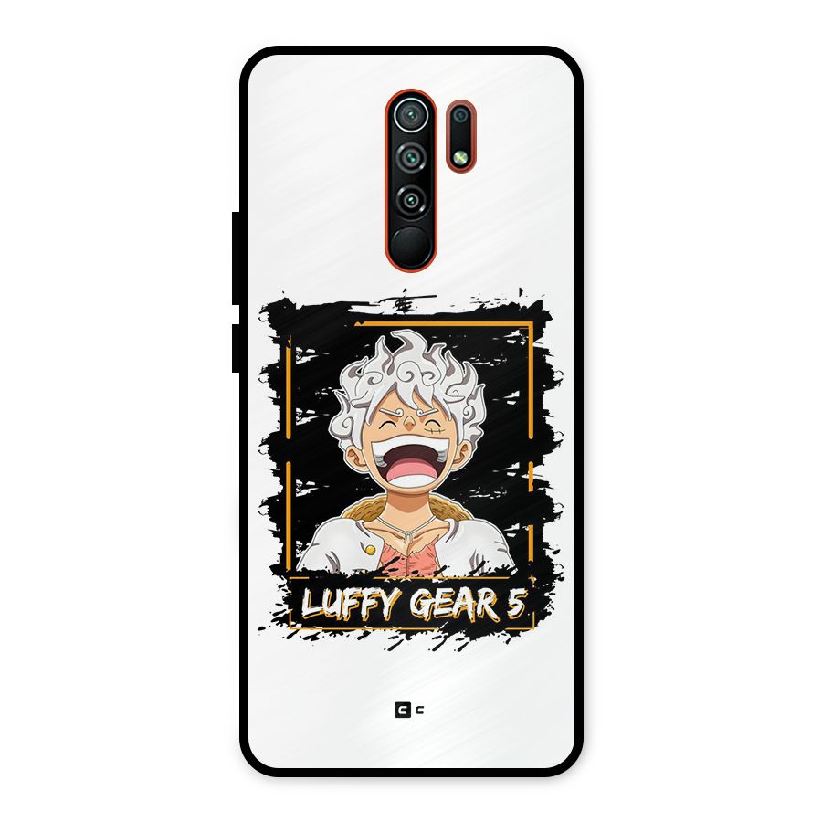 Luffy Gear 5 Metal Back Case for Redmi 9 Prime