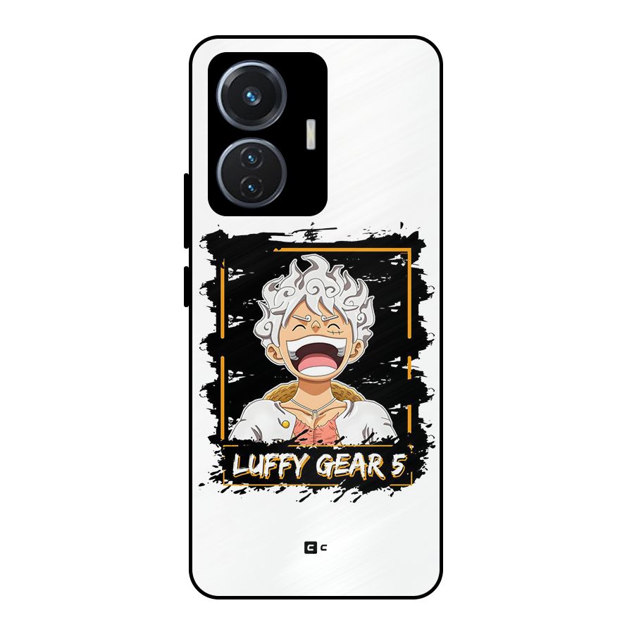 Luffy Gear 5 Metal Back Case for Vivo T1 44W