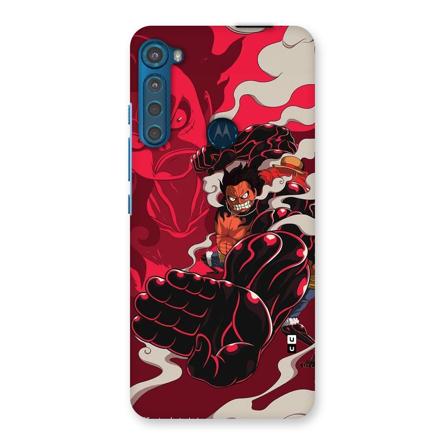 Luffy Gear Fourth Back Case for Motorola One Fusion Plus