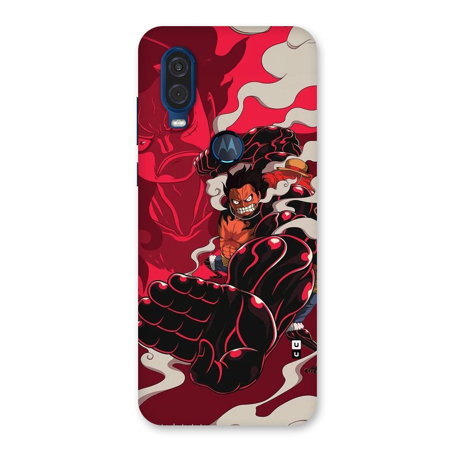 Luffy Gear Fourth Back Case for Motorola One Vision