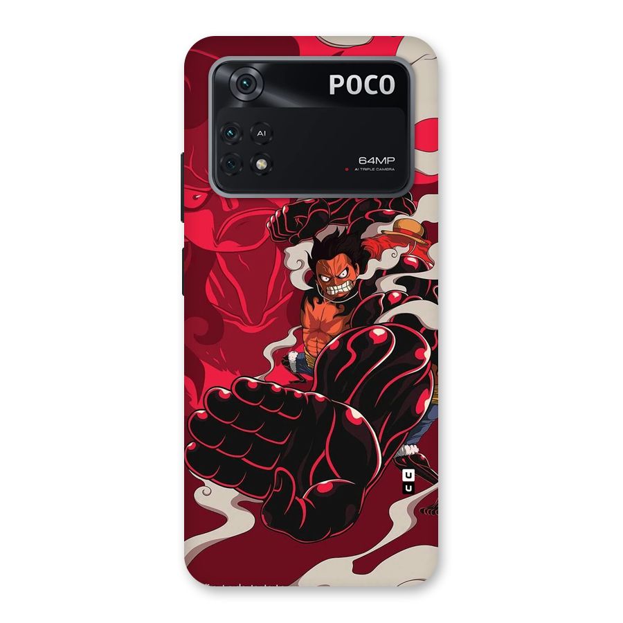 Luffy Gear Fourth Back Case for Poco M4 Pro 4G