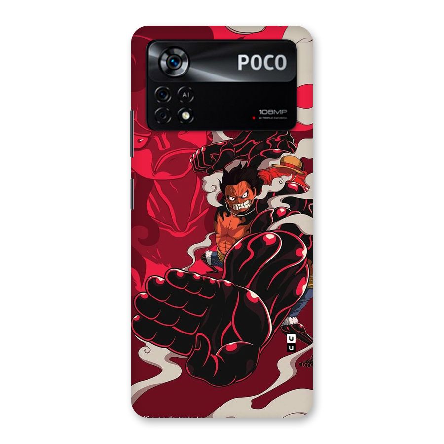 Luffy Gear Fourth Back Case for Poco X4 Pro 5G