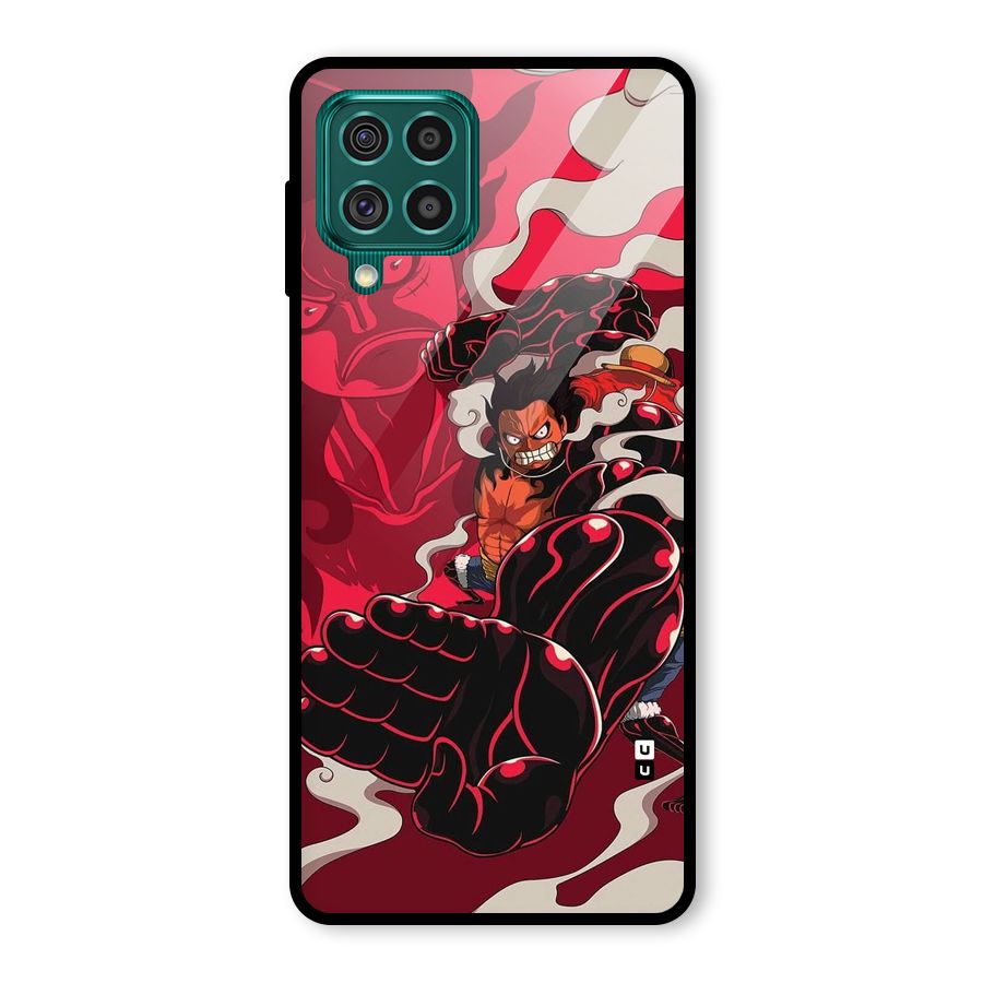 Luffy Gear Fourth Glass Back Case for Galaxy F62