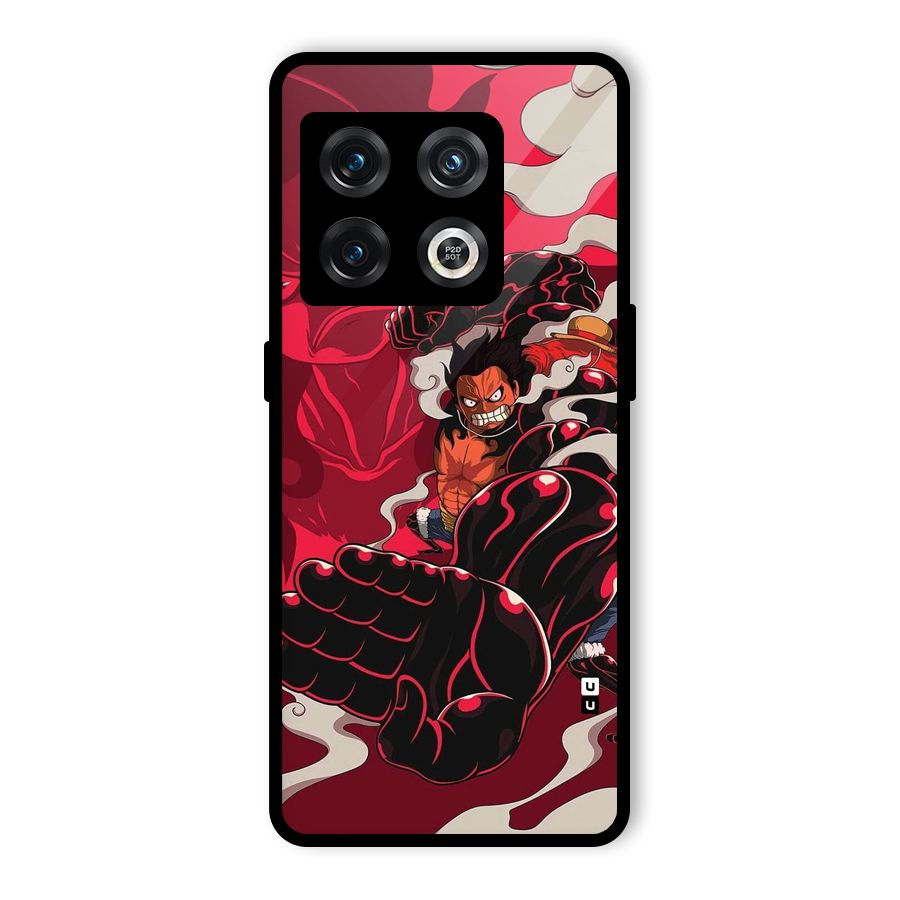 Luffy Gear Fourth Glass Back Case for OnePlus 10 Pro 5G