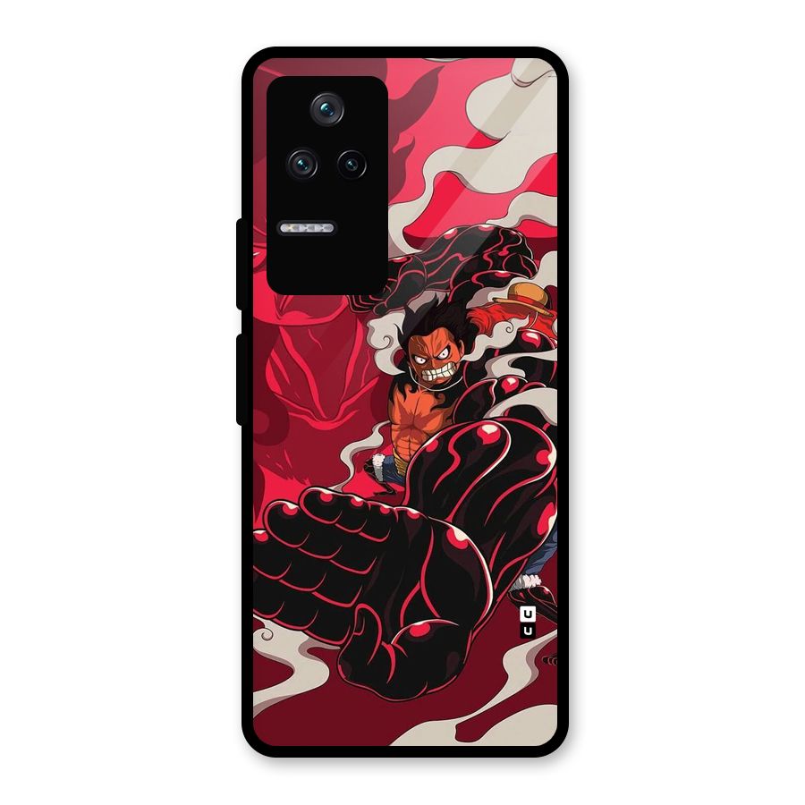 Luffy Gear Fourth Glass Back Case for Poco F4 5G