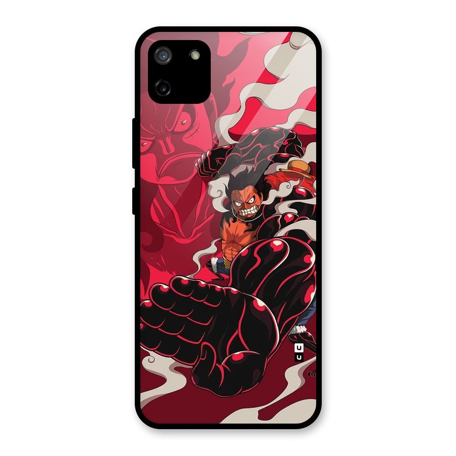 Luffy Gear Fourth Glass Back Case for Realme C11