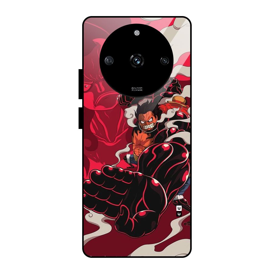 Luffy Gear Fourth Glass Back Case for Realme Narzo 60 5G