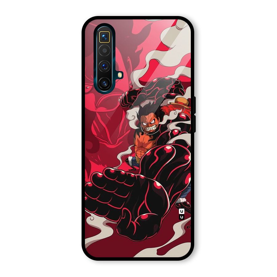 Luffy Gear Fourth Glass Back Case for Realme X3