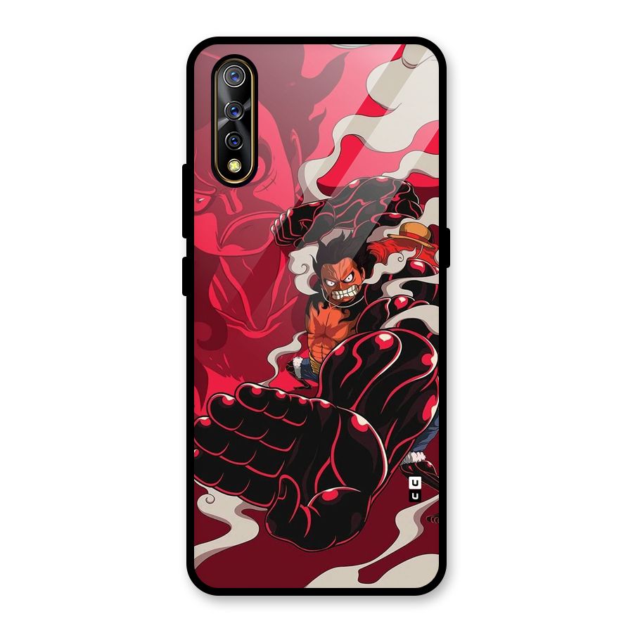 Luffy Gear Fourth Glass Back Case for Vivo S1