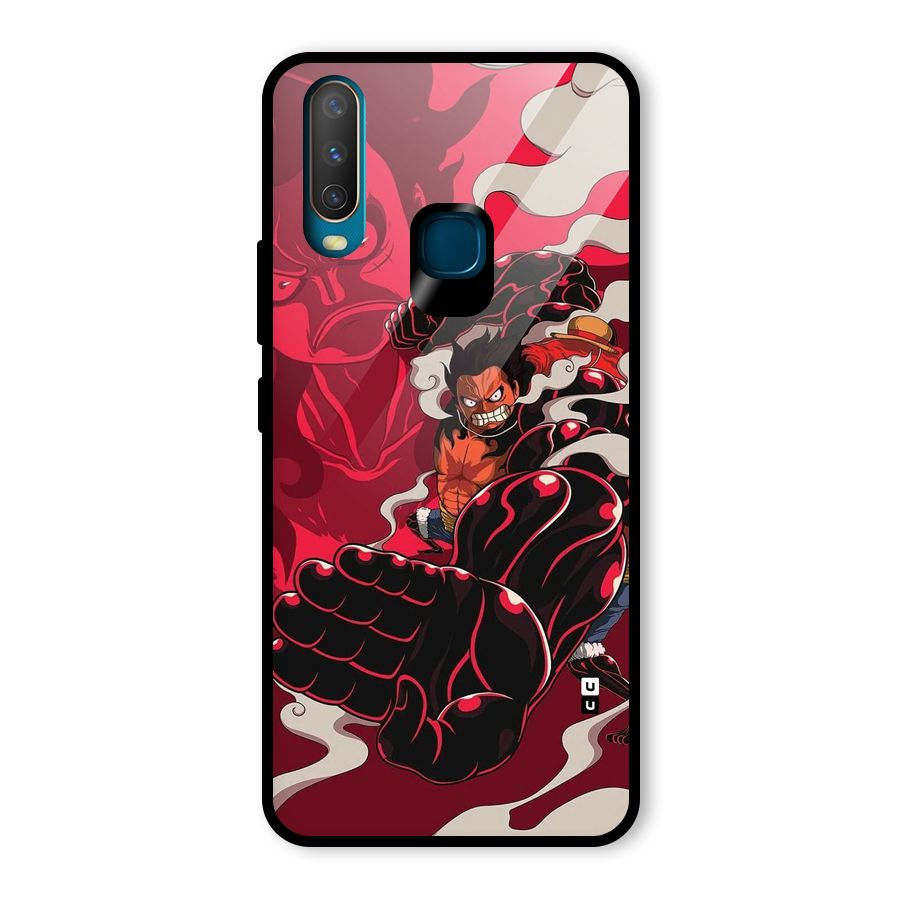 Luffy Gear Fourth Glass Back Case for Vivo U10
