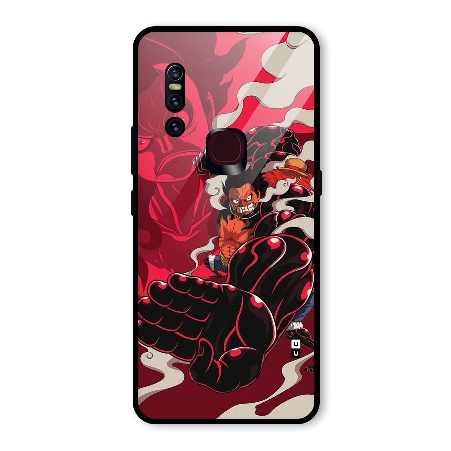 Luffy Gear Fourth Glass Back Case for Vivo V15