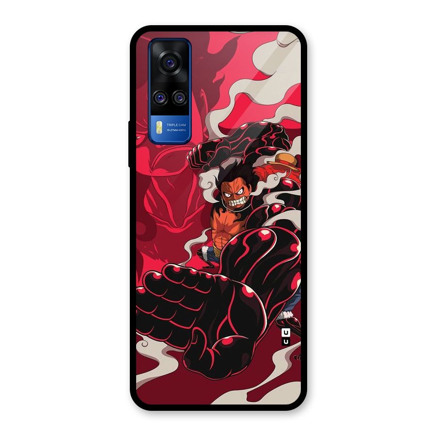Luffy Gear Fourth Glass Back Case for Vivo Y31
