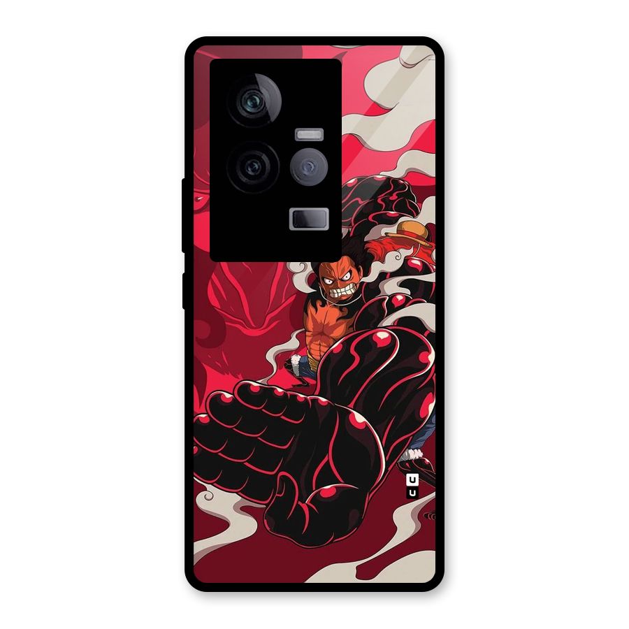 Luffy Gear Fourth Glass Back Case for Vivo iQOO 11 5G