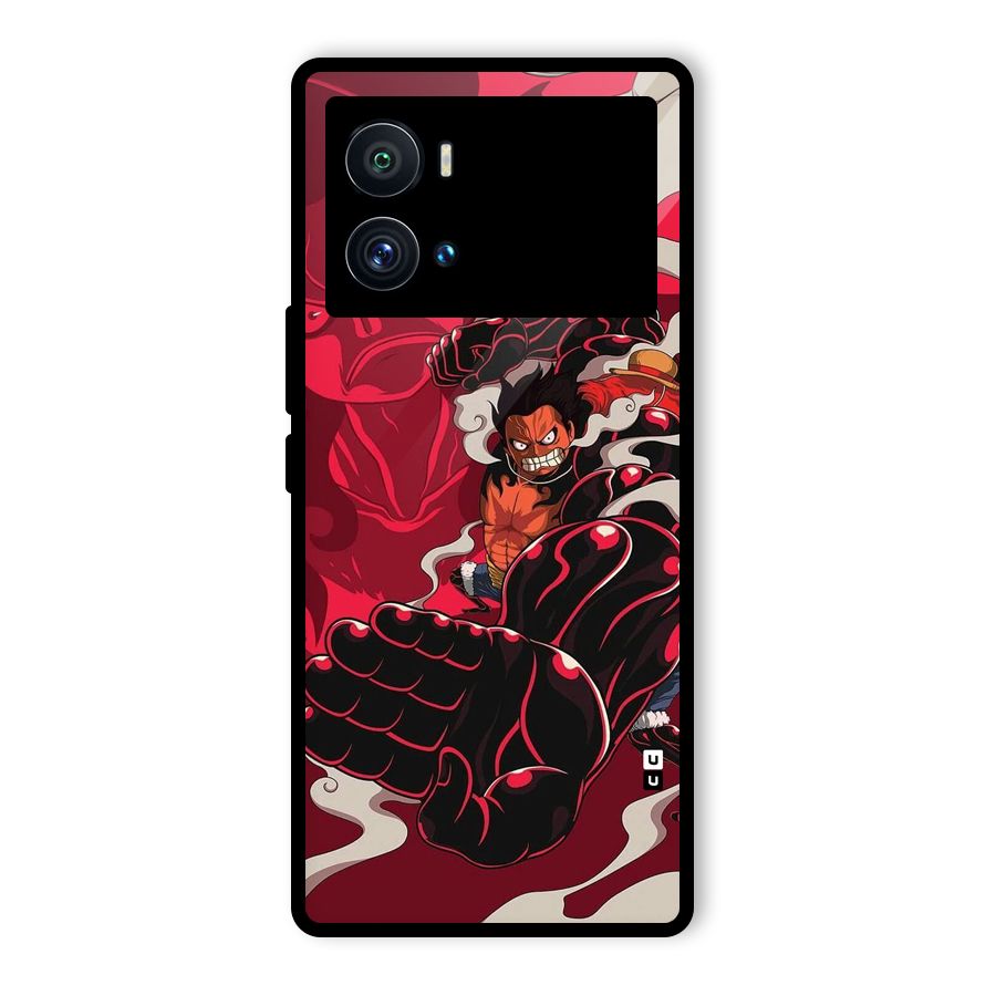 Luffy Gear Fourth Glass Back Case for Vivo iQOO 9 Pro