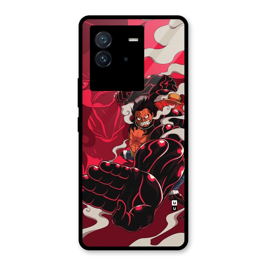 Luffy Gear Fourth Glass Back Case for Vivo iQOO Neo 6 5G