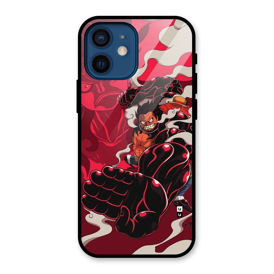 Luffy Gear Fourth Glass Back Case for iPhone 12 Mini