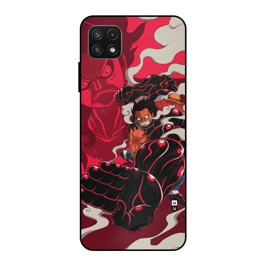 Luffy Gear Fourth Metal Back Case for Galaxy A22 5G