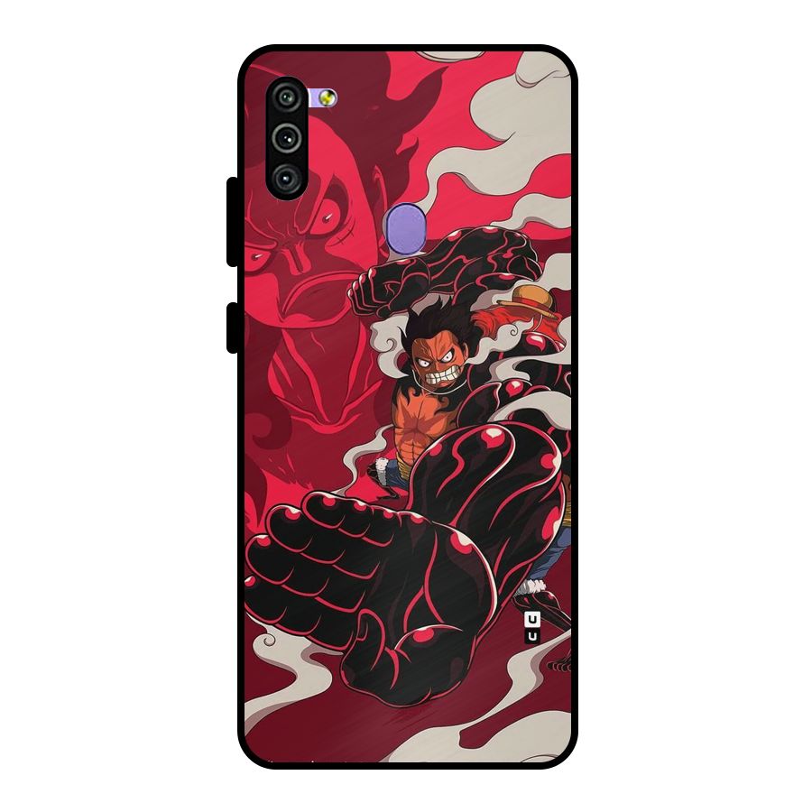 Luffy Gear Fourth Metal Back Case for Galaxy M11
