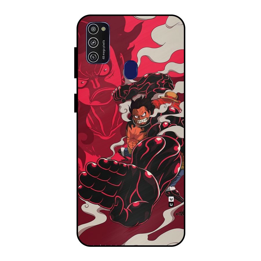Luffy Gear Fourth Metal Back Case for Galaxy M30s