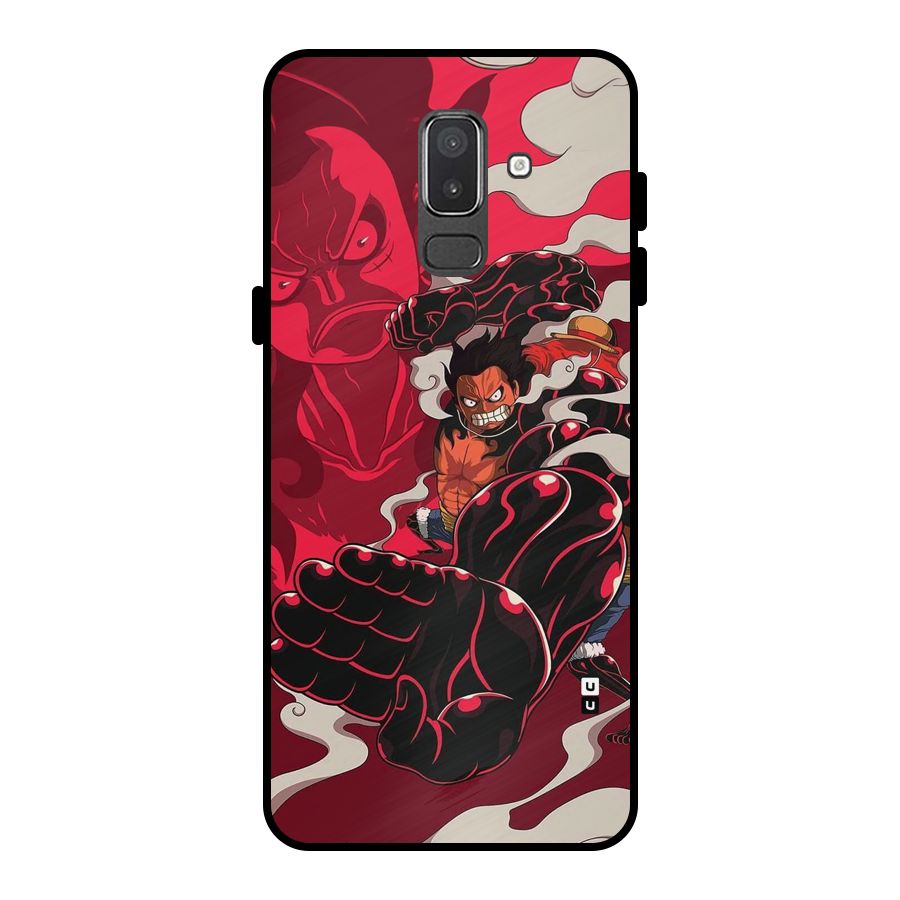 Luffy Gear Fourth Metal Back Case for Galaxy On8 (2018)
