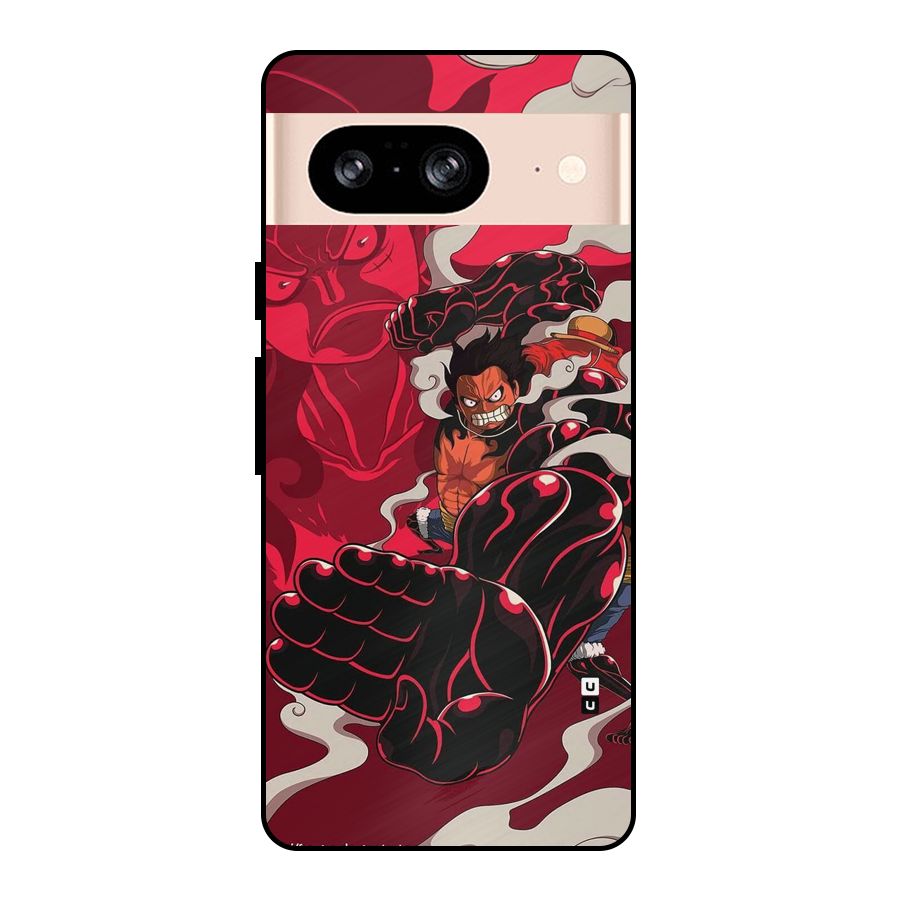 Luffy Gear Fourth Metal Back Case for Google Pixel 8