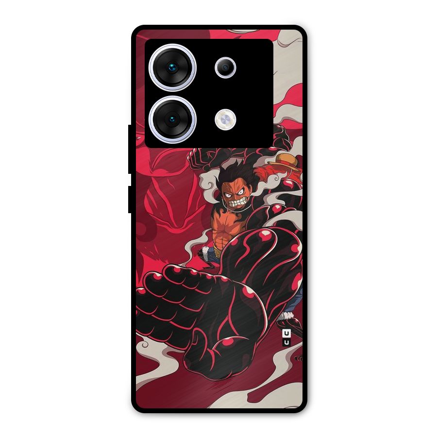 Luffy Gear Fourth Metal Back Case for Infinix Zero 30 5G