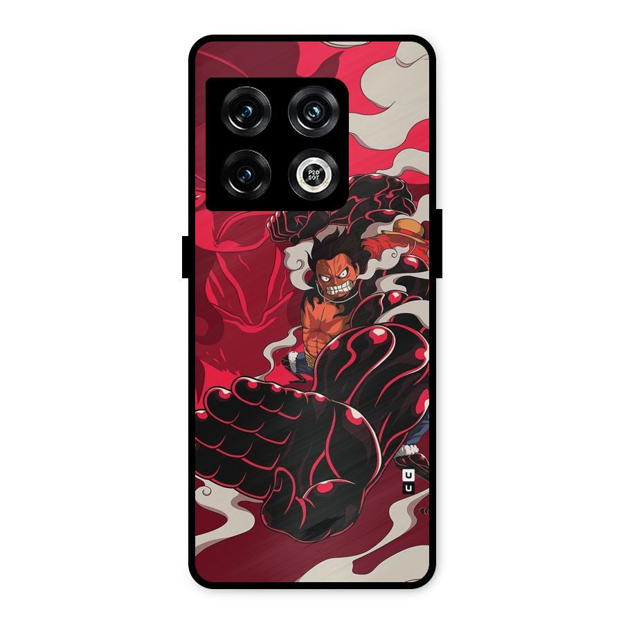 Luffy Gear Fourth Metal Back Case for OnePlus 10 Pro 5G