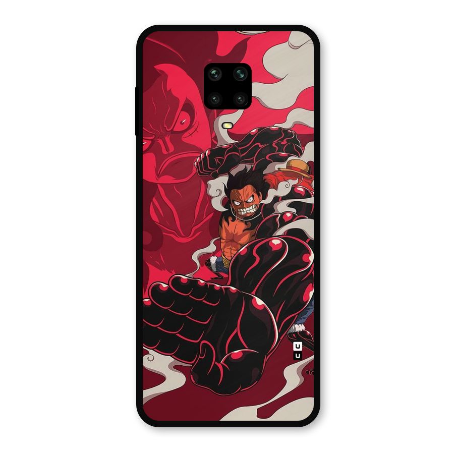 Luffy Gear Fourth Metal Back Case for Poco M2 Pro