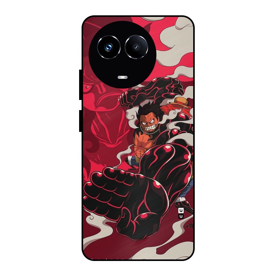 Luffy Gear Fourth Metal Back Case for Realme 11X