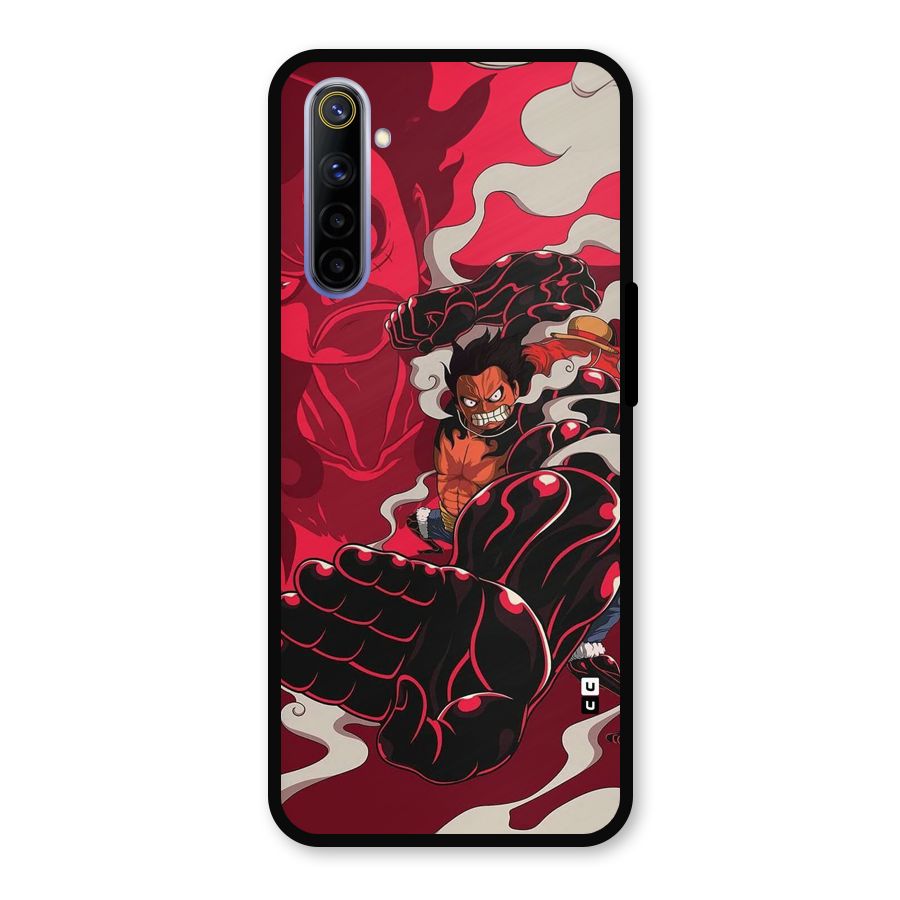Luffy Gear Fourth Metal Back Case for Realme 6i