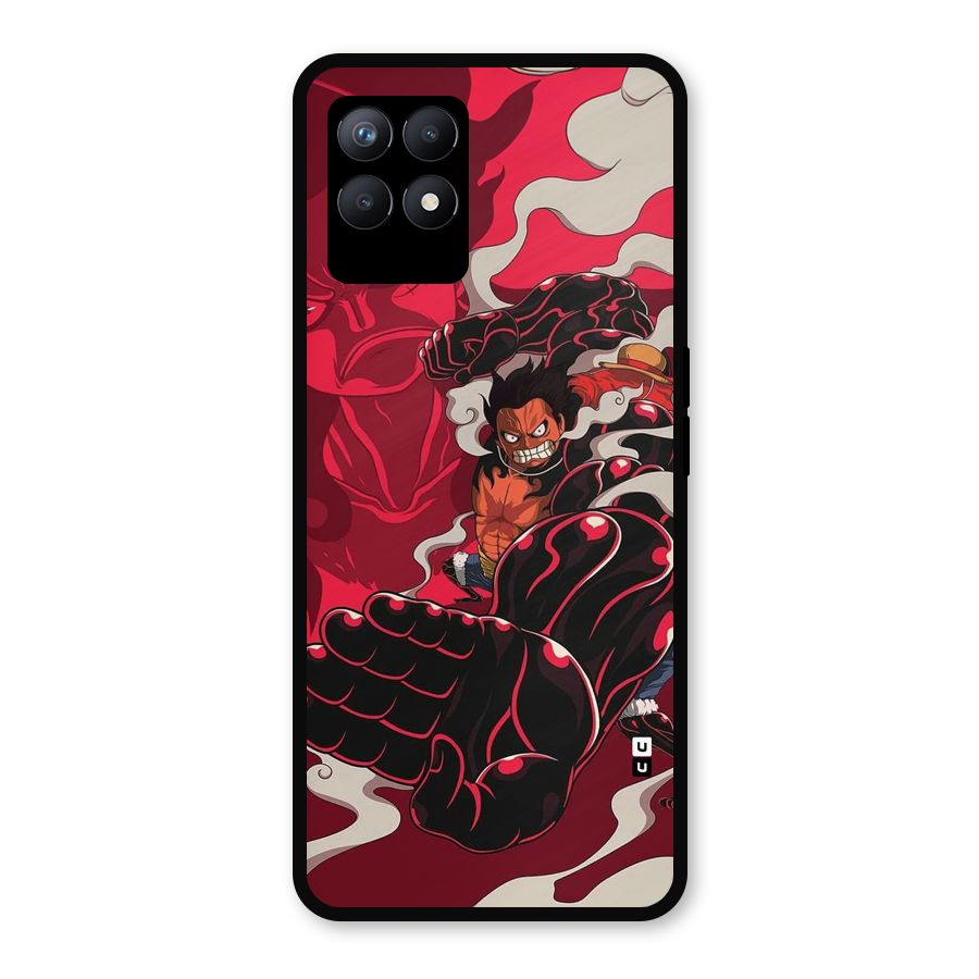 Luffy Gear Fourth Metal Back Case for Realme 8i