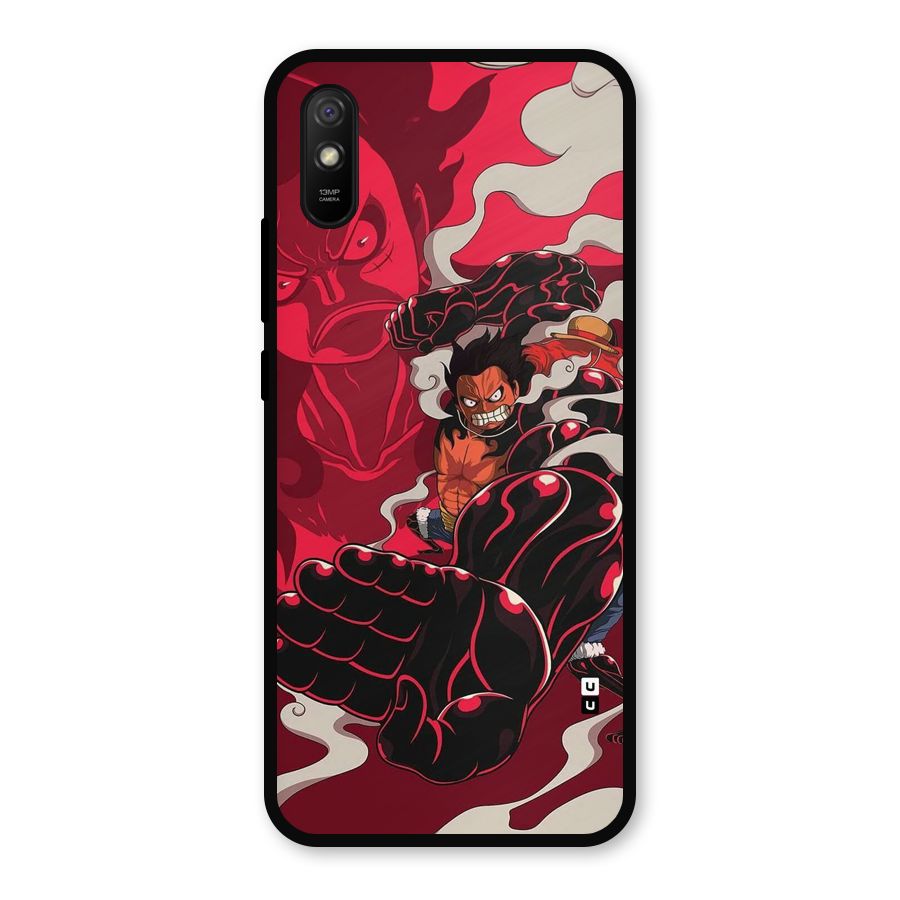 Luffy Gear Fourth Metal Back Case for Redmi 9a