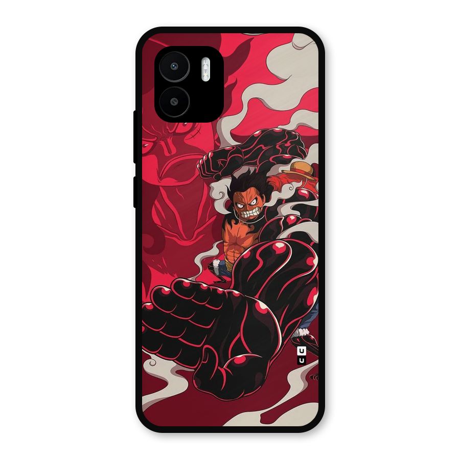 Luffy Gear Fourth Metal Back Case for Redmi A1