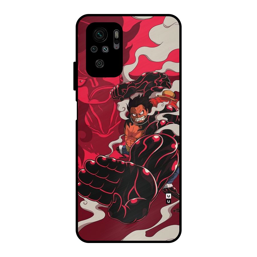 Luffy Gear Fourth Metal Back Case for Redmi Note 11 SE