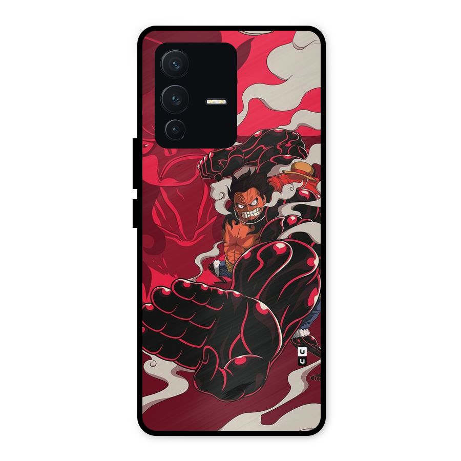 Luffy Gear Fourth Metal Back Case for Vivo V23 5G
